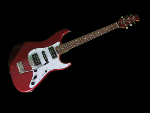 Clam Shack guitar, Candy Apple Red, CS2304