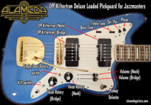 Loaded Pickguard Jazzmaster Deluxe